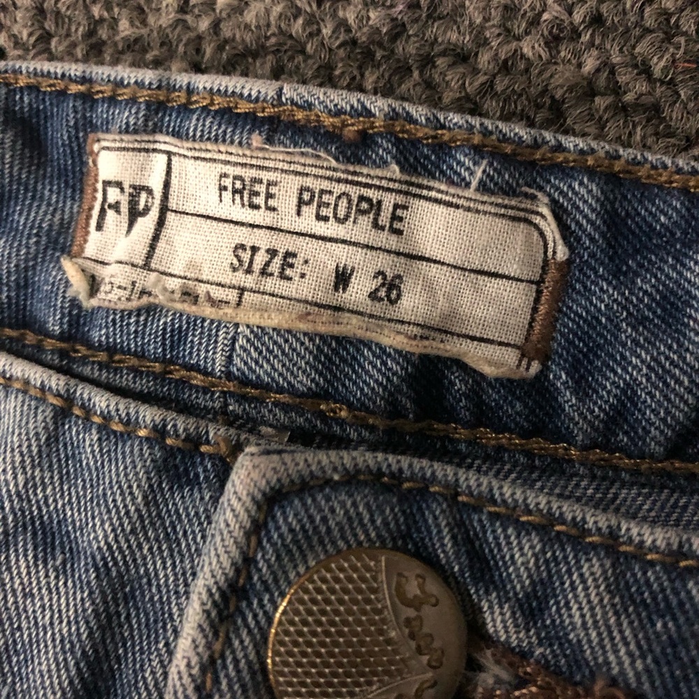 Free People Jean Shorts